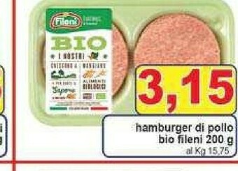 Gros Fileni Hamburger offerta