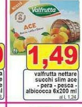 Gros Valfrutta Succhi di frutta offerta