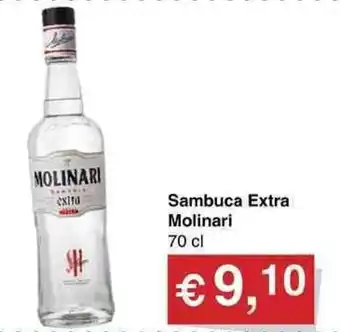 Molinari Sambuca Extra 70 cl