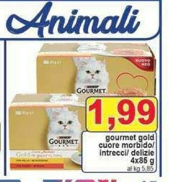 Gros Cuore Cibo per gatti offerta