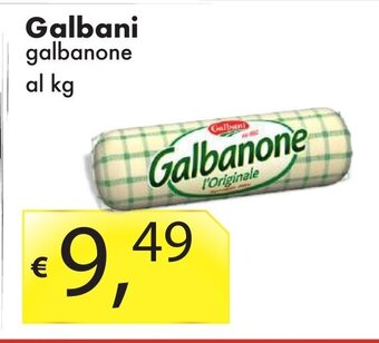 Sugros Galbani galbanone al kg offerta