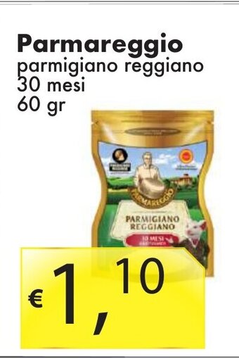 Sugros Parmareggio parmigiano reggiano 30 mesi 60 gr offerta