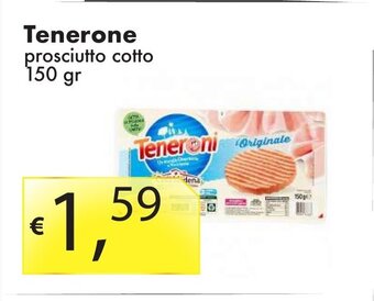 Sugros Tenerone prosciutto cotto 150 gr offerta