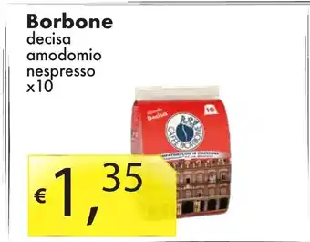 Sugros Borbone decisa amodomio nespresso x 10 offerta