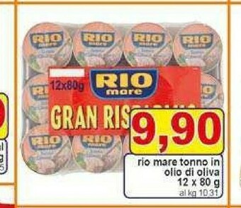 Gros Rio Mare Tonno Rio mare offerta