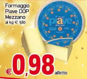 Formaggio Piave DOP Mezzano