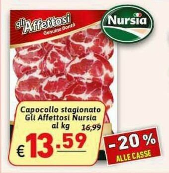 Gros Nursia Salame offerta