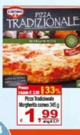 Gros Cameo Pizza surgelata offerta