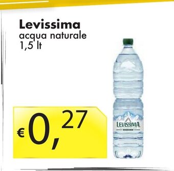 Levissima acqua naturale 1,5 Lt