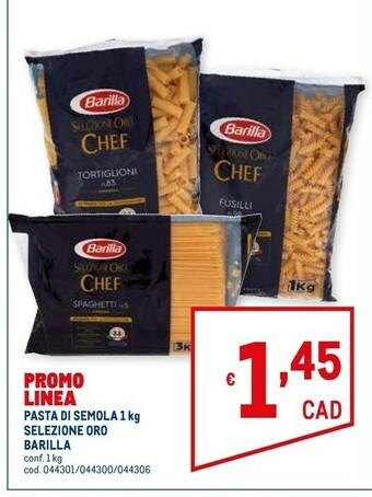 Metro Barilla Pasta offerta