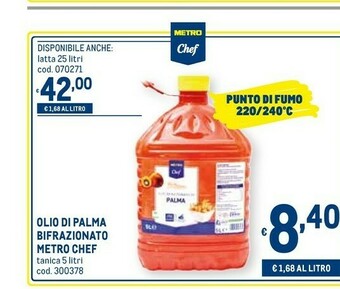 Metro Metro chef Tonno offerta