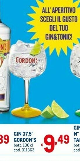 Metro Tanqueray Gin offerta