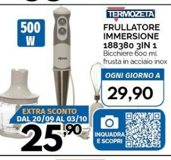 Termozeta Frullatore Immersione 188380