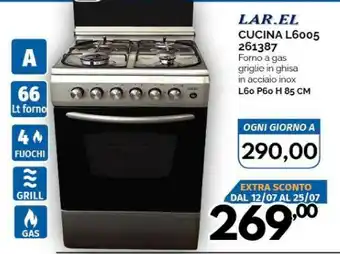 Orizzonte Lar.El Cucina L6005 261387 offerta