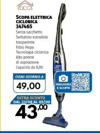 Orizzonte Dcg Eltronic Scopa Elettrica Ciclonica 347465 offerta