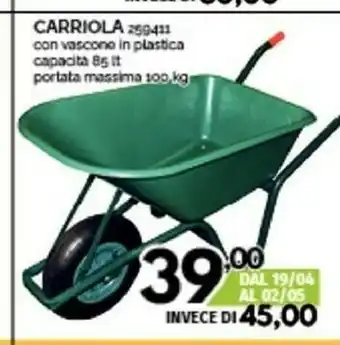 Carriola Con Vascono