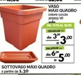 Orizzonte Vaso Maxi Quadro offerta