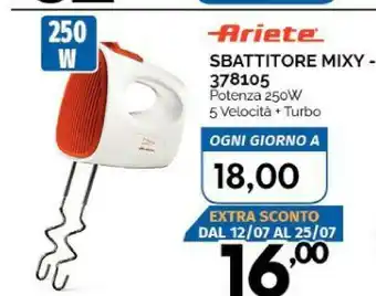 Orizzonte Ariete Sbattitore Mixy 378105 offerta