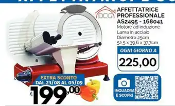 DCG Affettatrice Professionale AS2495