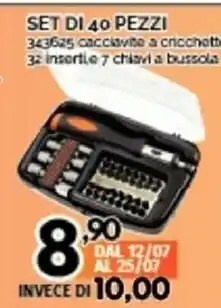 Black & Decker Set Di 40 Pezzi
