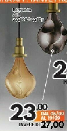 Orizzonte Lampada A16 offerta