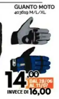 Guanto Moto