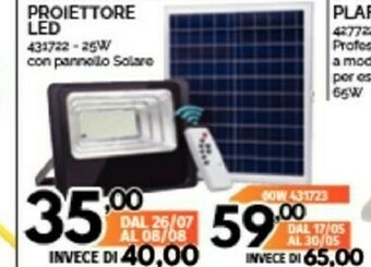 Orizzonte Proiettore Led offerta