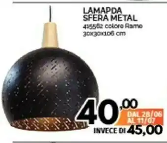 Lamapda Sfera Metal 415562