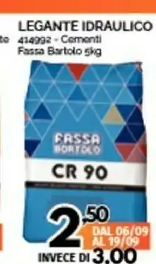 Fassa Bortolo Legante Idraulico 414992