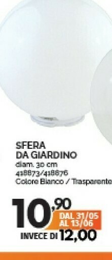 Orizzonte Sfera Da Giardino offerta