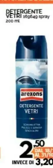 Orizzonte Arexons Detergente Vetri Spray offerta