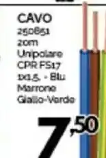Orizzonte Cavo Unipolare offerta
