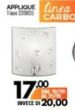 Orizzonte Applique offerta