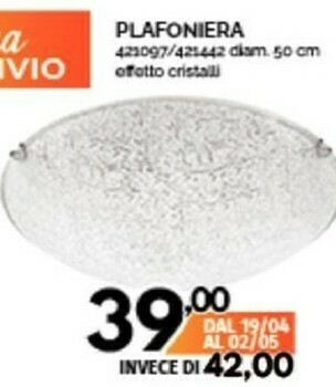 Orizzonte Plafoniera offerta