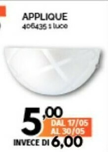 Orizzonte Applique offerta