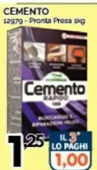 Cemento Pronta Presa Rapido 1 Kg