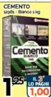 Cemento Bianco 1 Kg