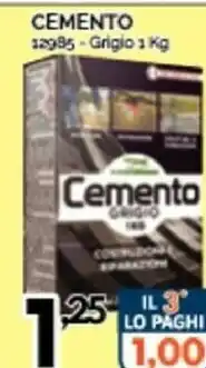 Cemento Grigio 1 Kg