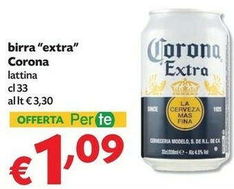 Pam Corona Birra Extra offerta