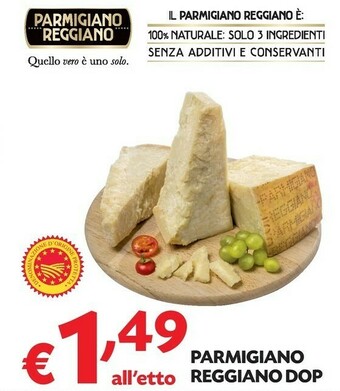 Pam Parmigiano Reggiano Dop offerta