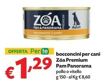Pam Pam Panorama Bocconcini Per Cani Zoa Premium offerta