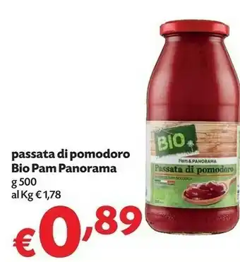 Pam Pam & Panorama - Passata Di Pomodoro Classica 500 G(ml) offerta