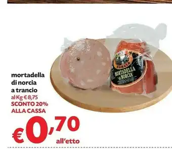 Mortadella Di Norcia A Trancio