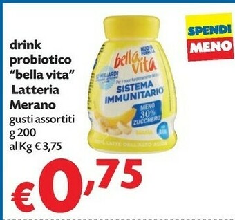 Merano Bella Vita Banana 200 G(ml)