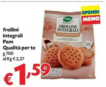Pam Pam&Panorama - Frollini Integrali offerta