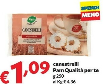 Pam & Panorama - Canestrelli Le Specialità 250 G(ml)