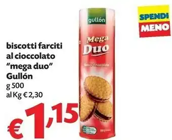 Pam Gullon Gullòn - Mega Duo Chocolate Flavour offerta