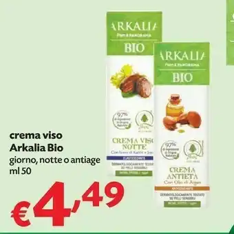 Pam Arkalia Bio Crema Viso offerta