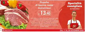 Picanha di bovino razza Garonnese