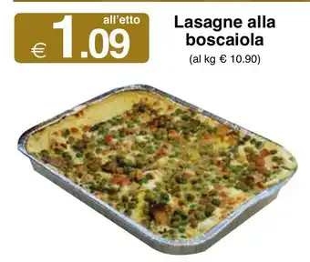 Lasagna alla boscaiola